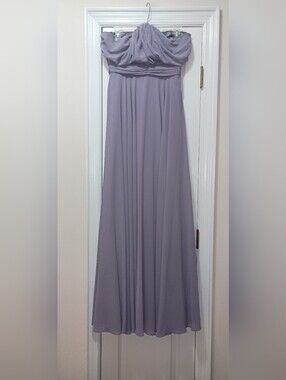 Lulus | Dresses | Lulus Andria Slate Blue Embroidered Strapless Maxi Dress  | Poshmark